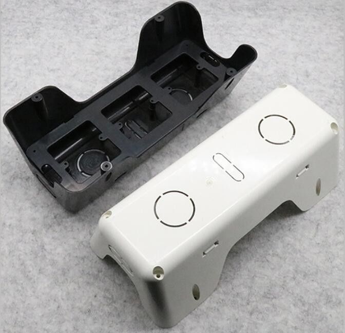 ABS Desktop Office Powe Junction Box Three Holes / Conference Table Connectivity Box