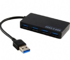 Ultra-thin 4-port USB 3.0 HUB hub one for four 5G high-speed usb splitter