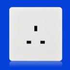 Concealed 86 type wall socket power socket British standard British standard British 13A three hole socket panel