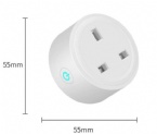 WIFI smart socket British standard alexa mobile phone timer switch socket remote control smart home