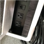 Embedded Conference Table Electrical Box Aluminum Alloy Material