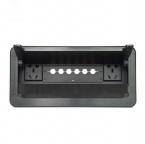 Tablettop Cable Cubby Box Socket Pull Cable Type Perforated Cable Box