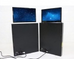 Ultra - Thin Conference System Computer LCD Monitor Lift Screen Angle 30°