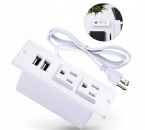 Office desktop conference table power socket white embedded power supply board