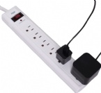 Plug - In Board Anti - Surge Desktop Power Strip Lightning Protection US Regulations UL Certification