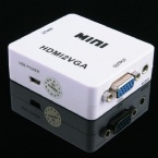 DC 5V HD HDMI To VGA Video Converter / USB Power HDMI Converter Box