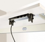 Easy Installation Desk Mounted Flip UP Sockets 4 Retractable Power Sockets